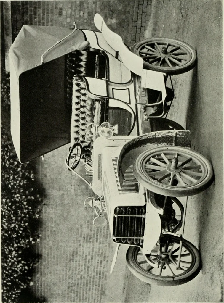 An illustration from The complete motorist, being an account of the evolution and construction of the modern motor-car; with notes on the selection, use, and maintenance of the same; and on the pleasures of travel upon the public roads, 1905, leaf 219