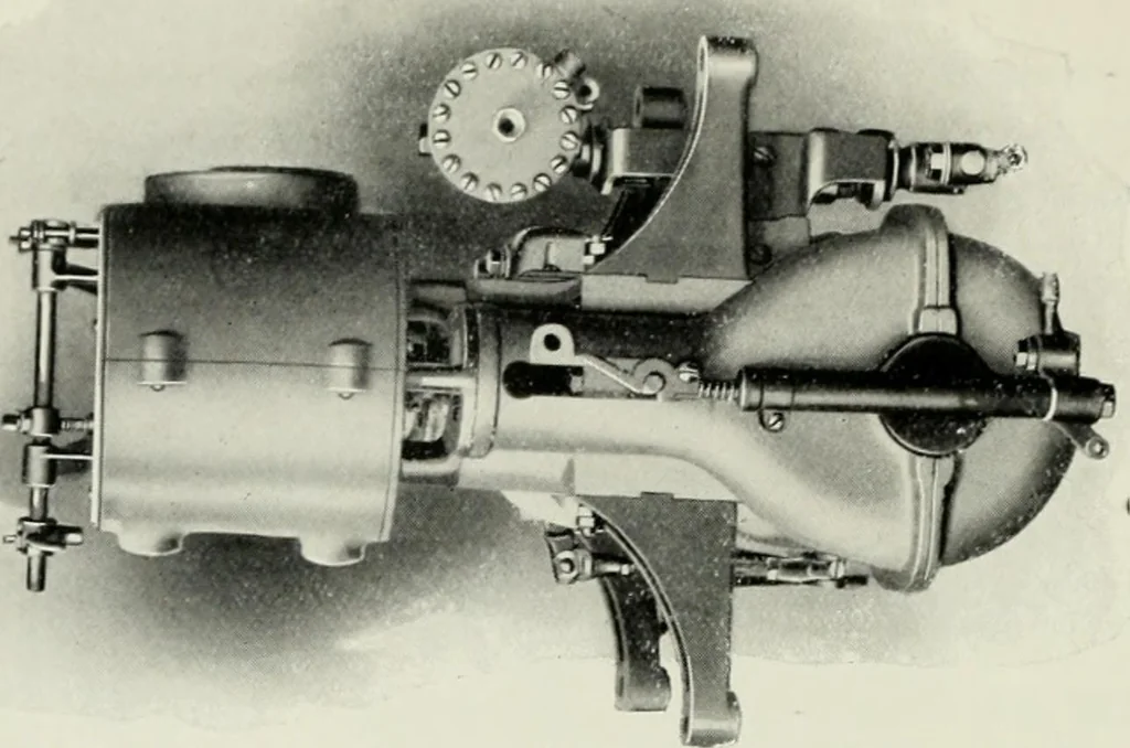 An illustration from The complete motorist, being an account of the evolution and construction of the modern motor-car; with notes on the selection, use, and maintenance of the same; and on the pleasures of travel upon the public roads, 1905, leaf 235