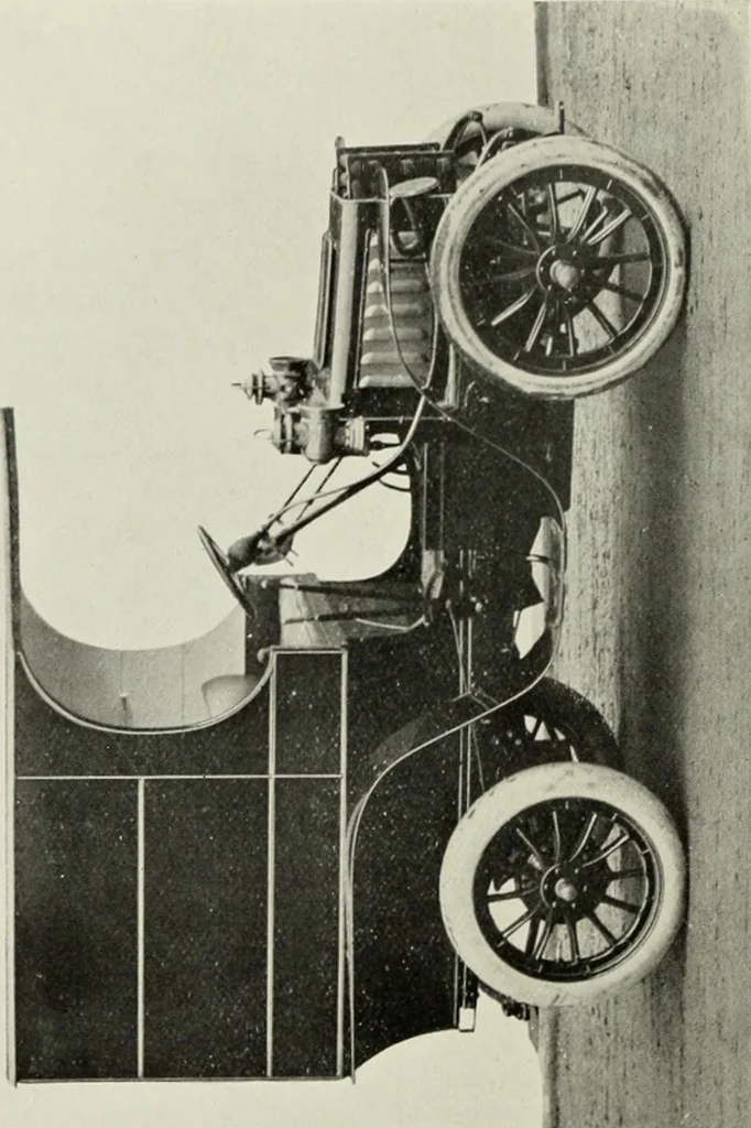 An illustration from The complete motorist, being an account of the evolution and construction of the modern motor-car; with notes on the selection, use, and maintenance of the same; and on the pleasures of travel upon the public roads, 1905, leaf 277