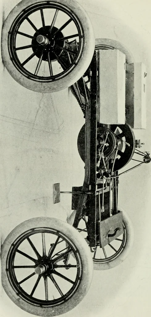 An illustration from The complete motorist, being an account of the evolution and construction of the modern motor-car; with notes on the selection, use, and maintenance of the same; and on the pleasures of travel upon the public roads, 1905, leaf 303