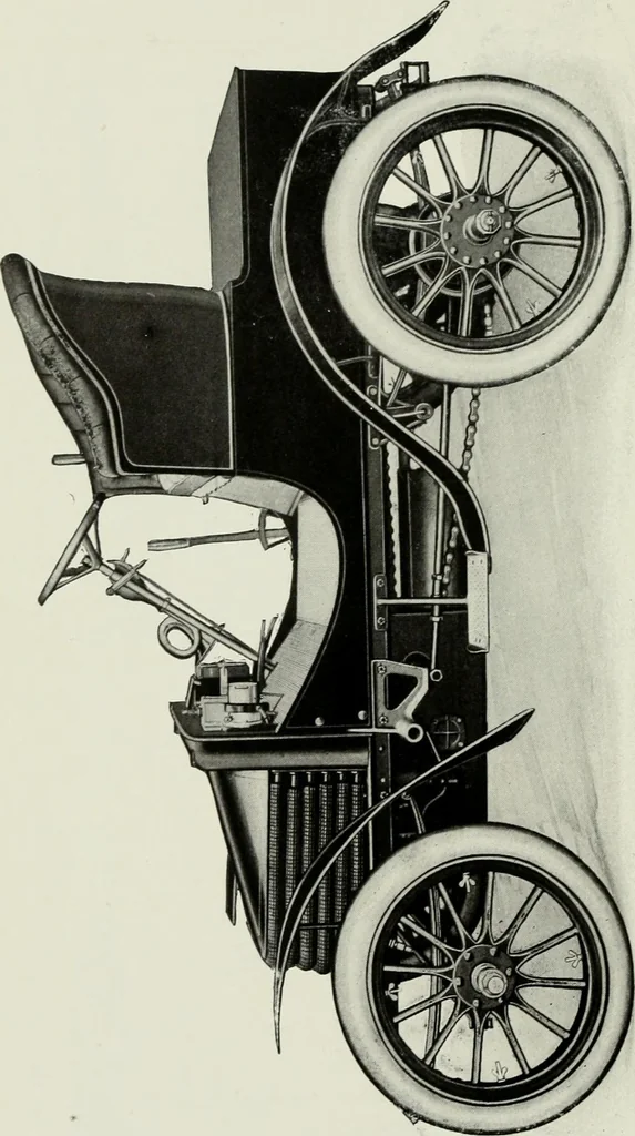 An illustration from The complete motorist, being an account of the evolution and construction of the modern motor-car; with notes on the selection, use, and maintenance of the same; and on the pleasures of travel upon the public roads, 1905, leaf 317