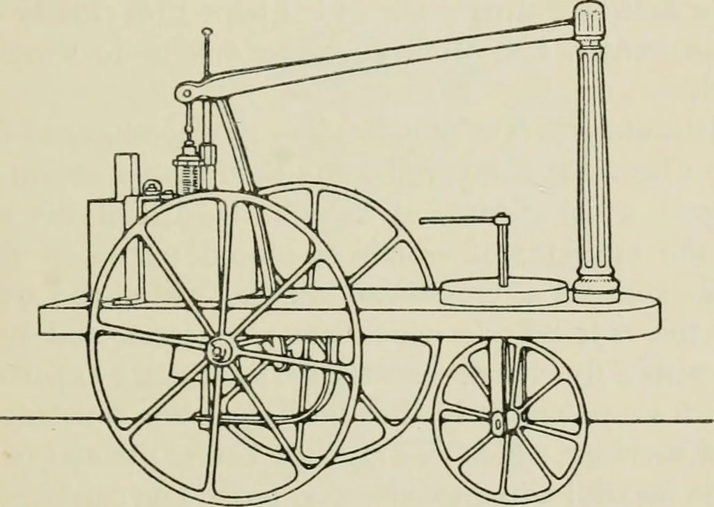An illustration from The complete motorist, being an account of the evolution and construction of the modern motor-car; with notes on the selection, use, and maintenance of the same; and on the pleasures of travel upon the public roads, 1905, leaf 38