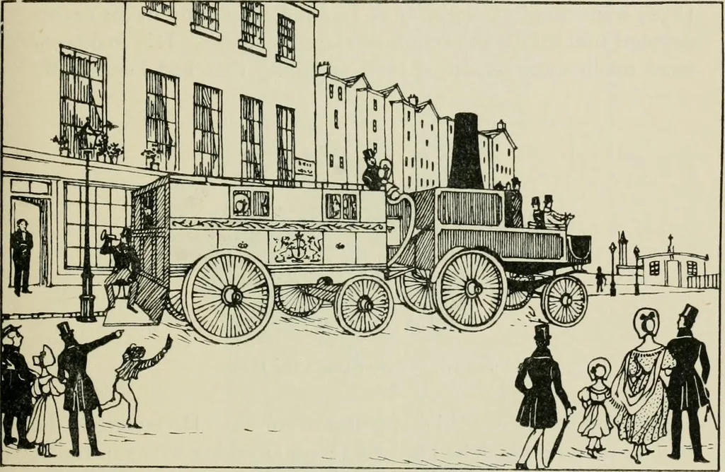An illustration from The complete motorist, being an account of the evolution and construction of the modern motor-car; with notes on the selection, use, and maintenance of the same; and on the pleasures of travel upon the public roads, 1905, leaf 46