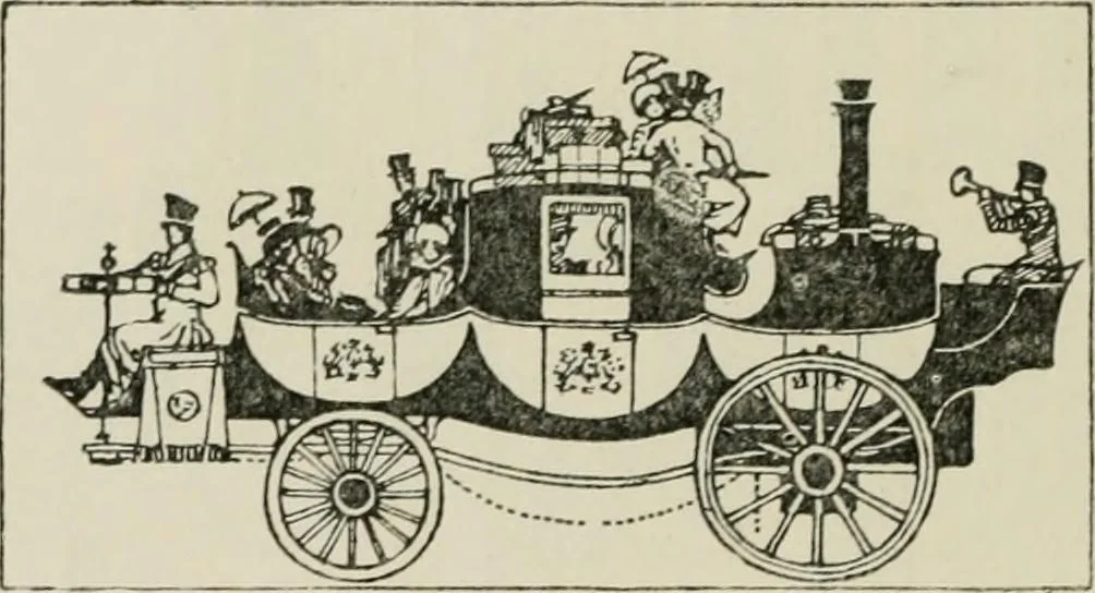 An illustration from The complete motorist, being an account of the evolution and construction of the modern motor-car; with notes on the selection, use, and maintenance of the same; and on the pleasures of travel upon the public roads, 1905, leaf 47