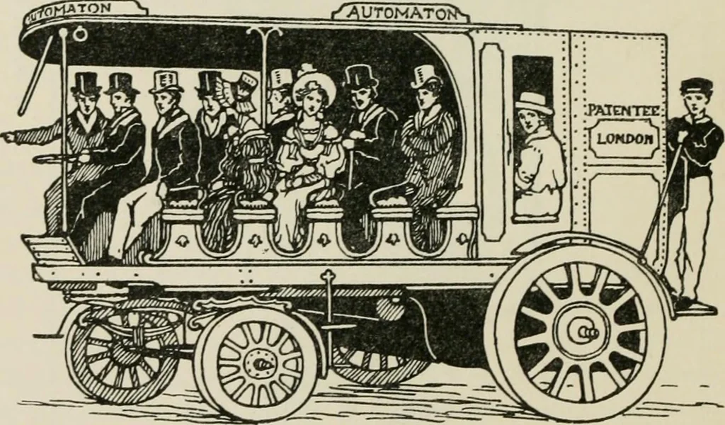 An illustration from The complete motorist, being an account of the evolution and construction of the modern motor-car; with notes on the selection, use, and maintenance of the same; and on the pleasures of travel upon the public roads, 1905, leaf 49