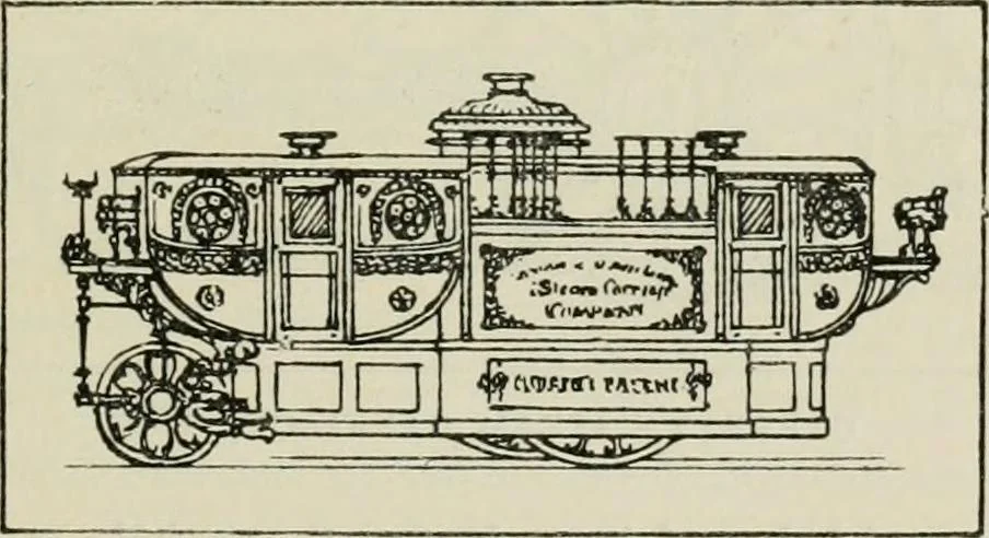 An illustration from The complete motorist, being an account of the evolution and construction of the modern motor-car; with notes on the selection, use, and maintenance of the same; and on the pleasures of travel upon the public roads, 1905, leaf 50