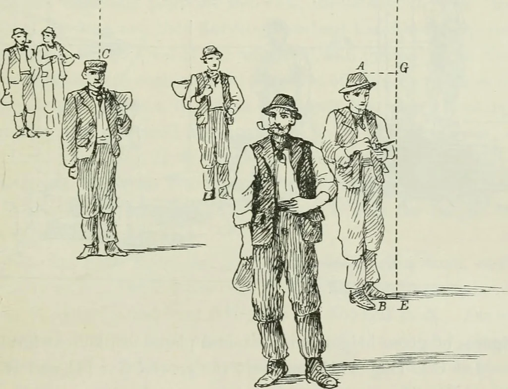 An illustration from Complete perspective course : comprising the elementary and advanced stages of perspective, the projection of shadows and reflections, with exercises in theory and practice, also the practical application of perspective, 1900, leaf 276