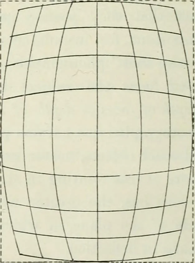 An illustration from Complete perspective course : comprising the elementary and advanced stages of perspective, the projection of shadows and reflections, with exercises in theory and practice, also the practical application of perspective, 1900, leaf 299