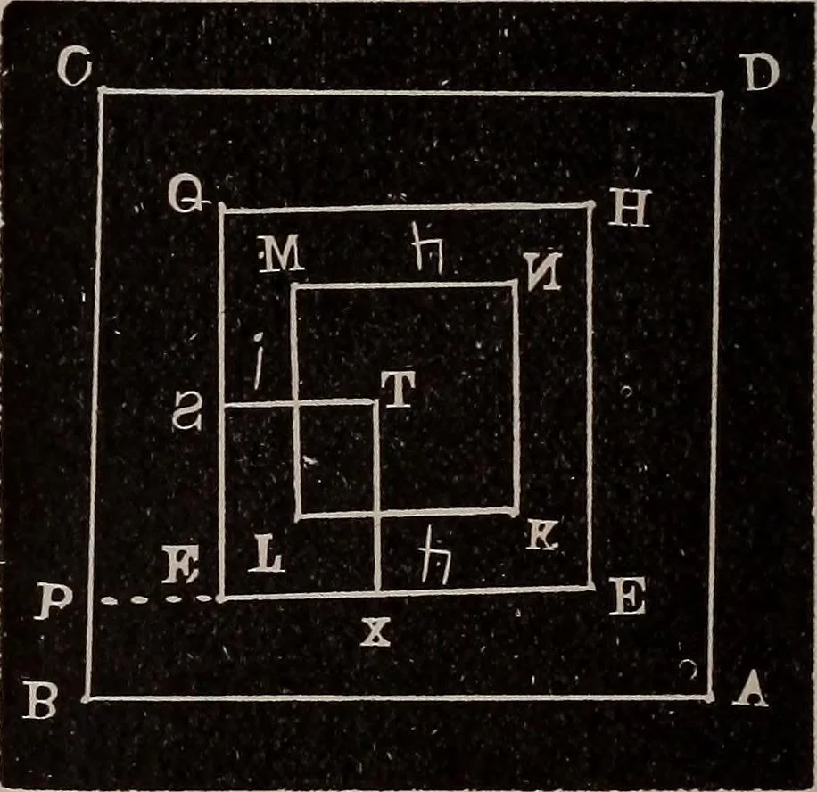 An illustration from A complete and practical solution book for the common school teacher, 1899, leaf 221