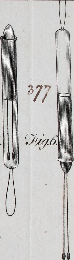 An illustration from A complete treatise of electricity in theory and practice : with original experiments, 1777, leaf 428