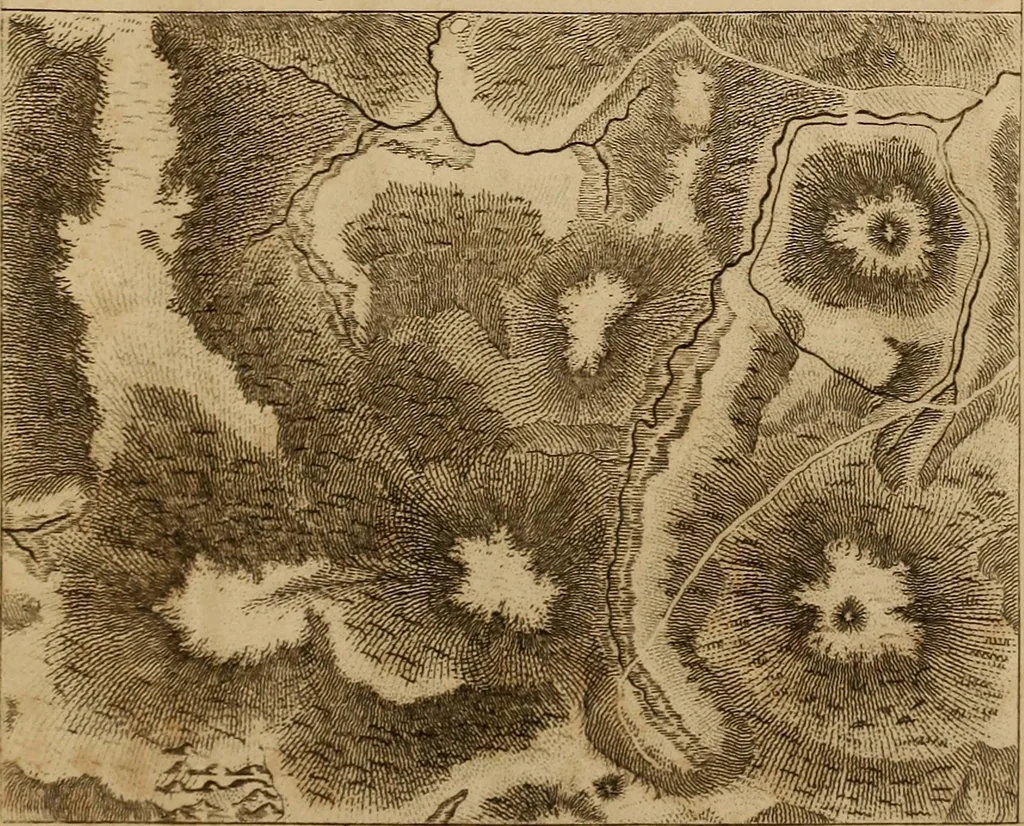 An illustration from A complete treatise on practical land-surveying, in seven parts;, 1839, leaf 276