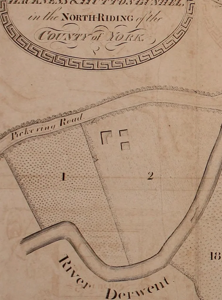 An illustration from A complete treatise on practical land-surveying, in seven parts;, 1839, leaf 308