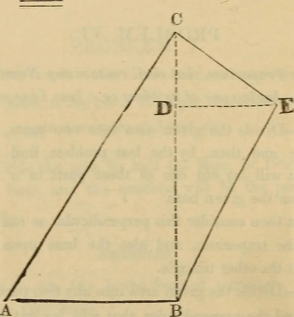 An illustration from A complete treatise on practical land-surveying, in seven parts;, 1839, leaf 317
