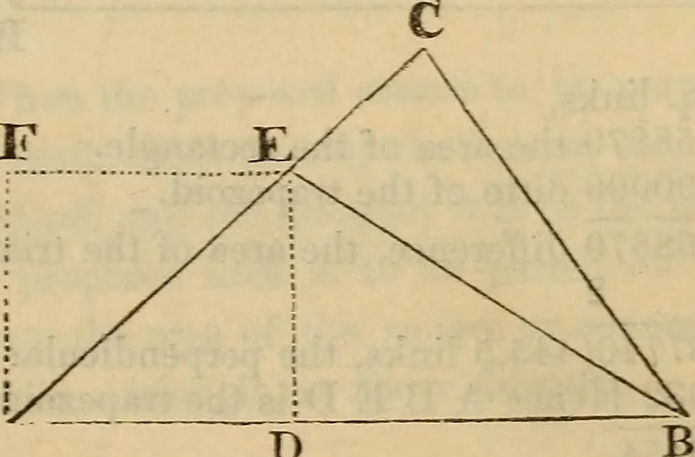 An illustration from A complete treatise on practical land-surveying, in seven parts;, 1839, leaf 329
