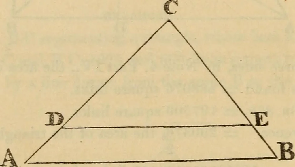 An illustration from A complete treatise on practical land-surveying, in seven parts;, 1839, leaf 331