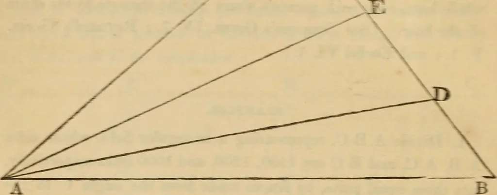 An illustration from A complete treatise on practical land-surveying, in seven parts;, 1839, leaf 347