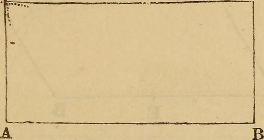 An illustration from A complete treatise on practical land-surveying, in seven parts;, 1839, leaf 38