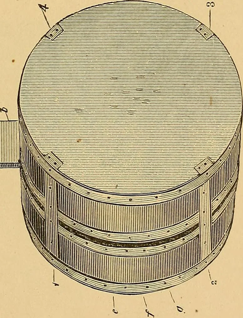 An illustration from The complete works of Count Rumford, 1870, leaf 16