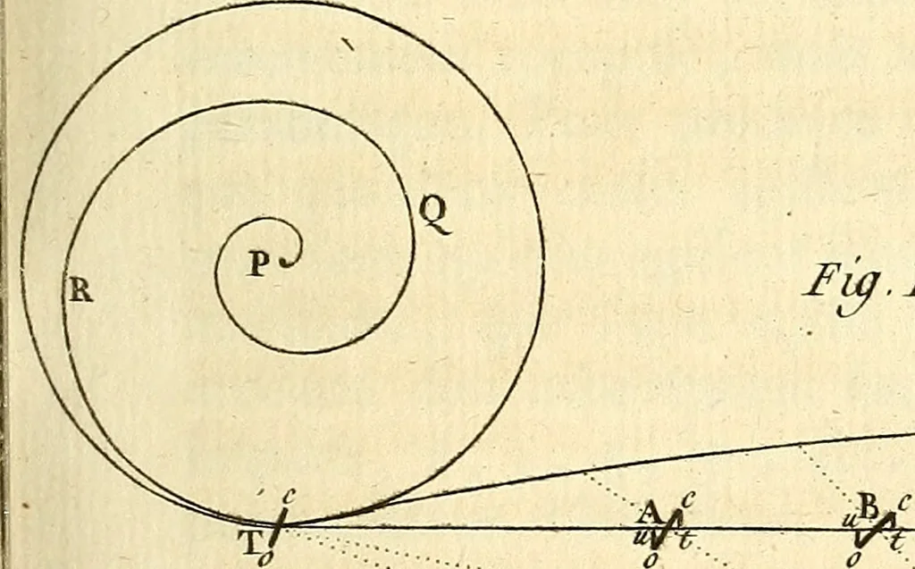An illustration from Cométographie; ou, Traité historique et théorique des comètes., 1783, leaf 156