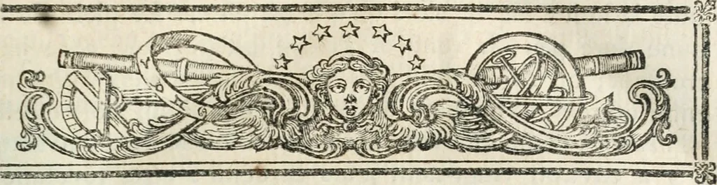 An illustration from Cométographie ou Traité historique et théorique des comètes, 1783, leaf 18