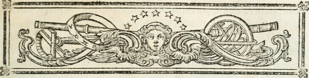 An illustration from Cométographie ou Traité historique et théorique des comètes, 1783, leaf 14
