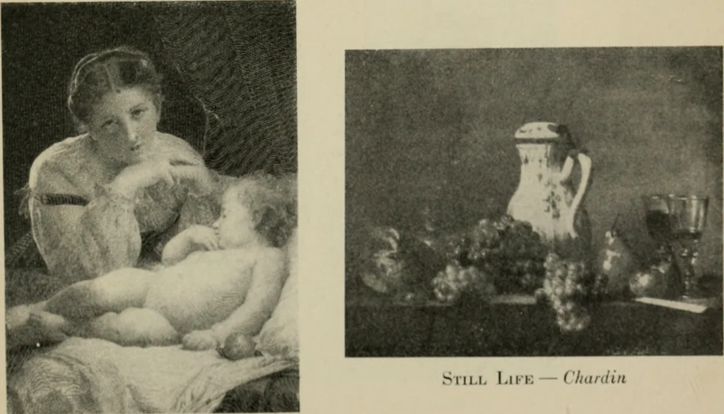 An illustration from The conception of art, 1913, leaf 128