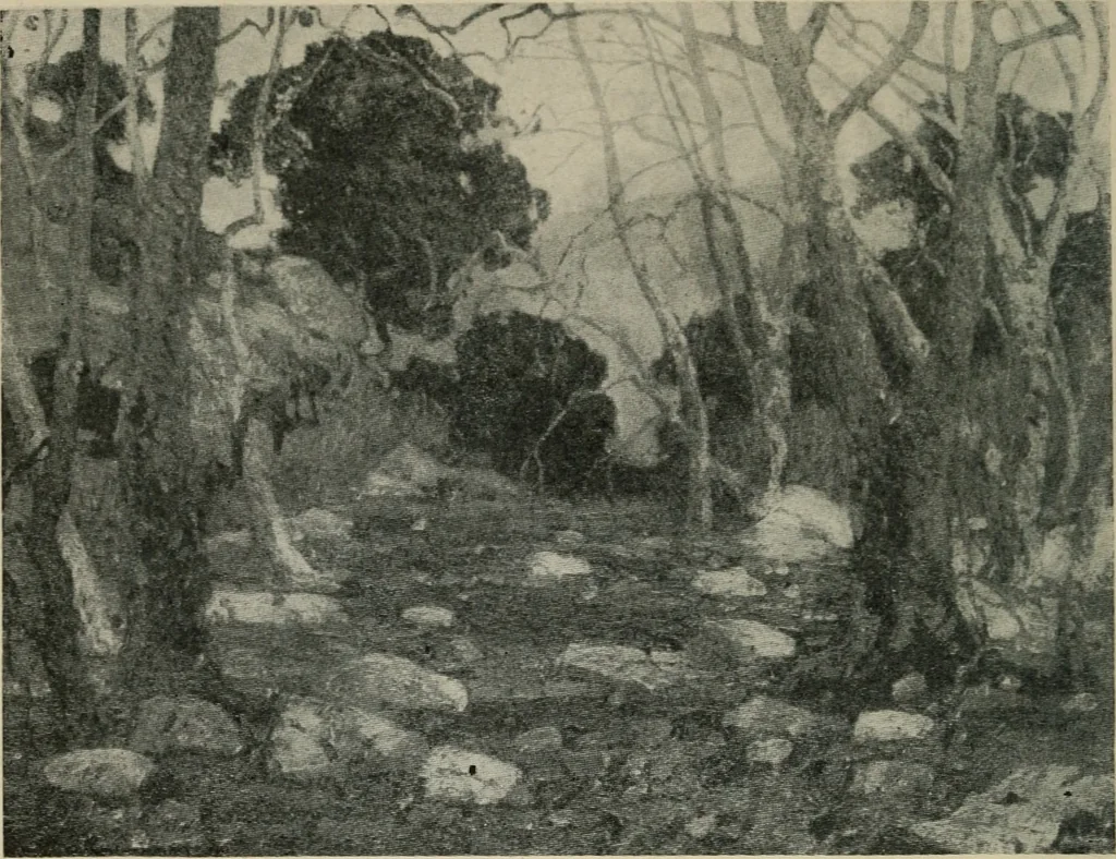 An illustration from The conception of art, 1913, leaf 199