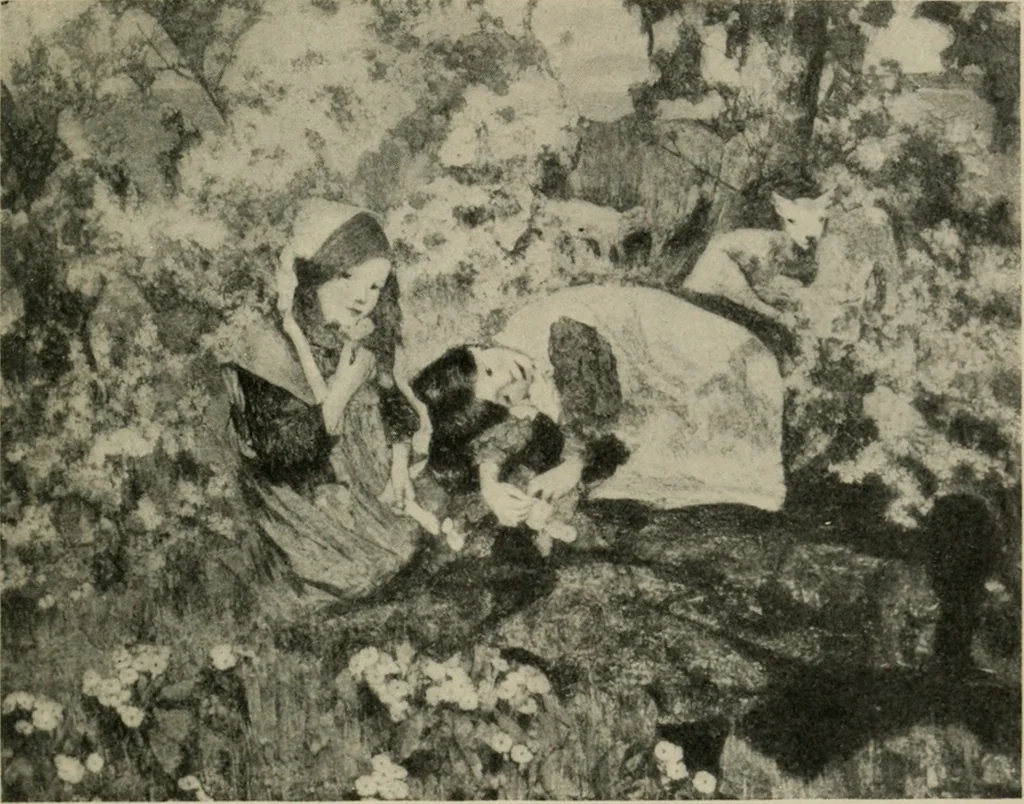 An illustration from The conception of art, 1913, leaf 208