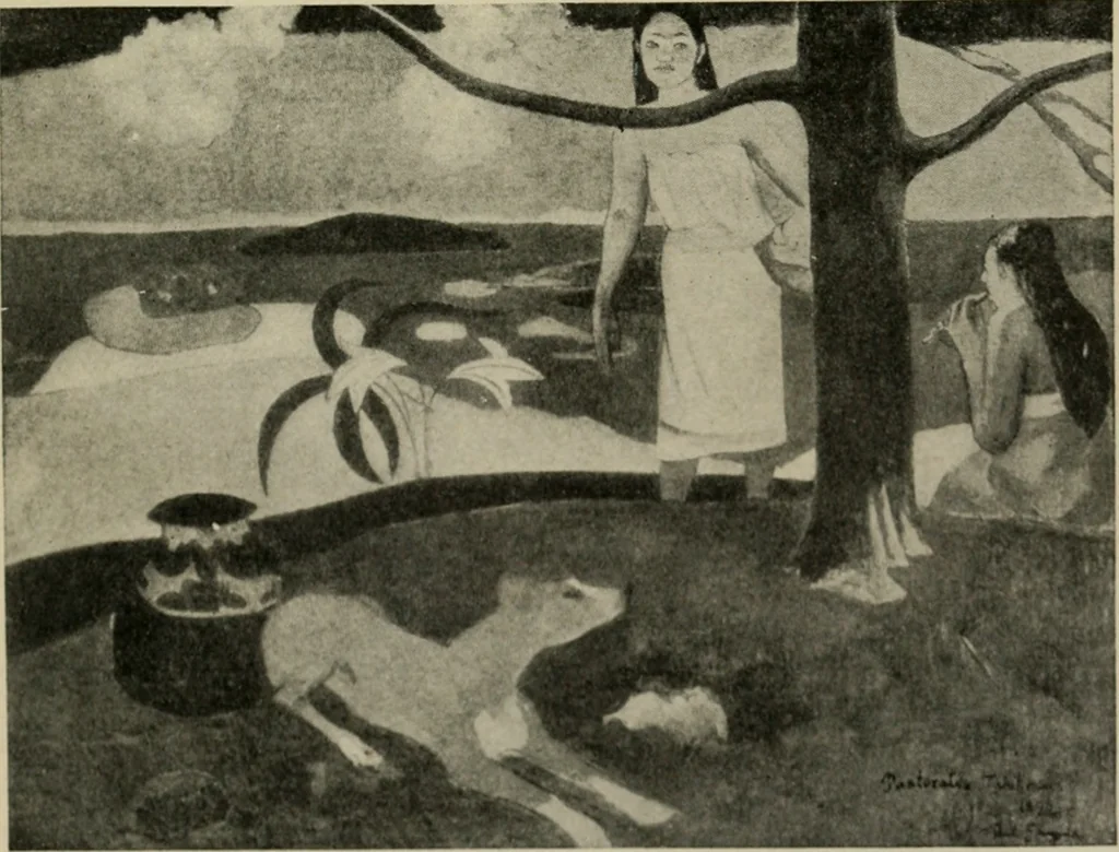 An illustration from The conception of art, 1913, leaf 232