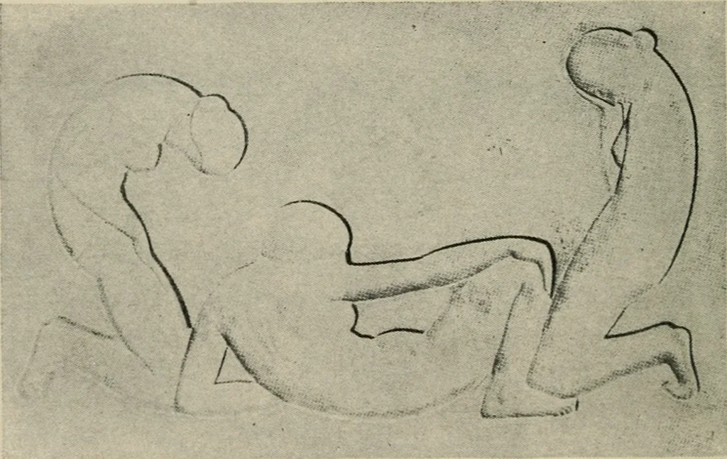 An illustration from The conception of art, 1913, leaf 233