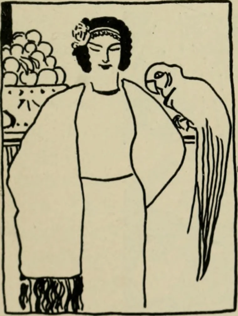 An illustration from The conception of art, 1913, leaf 250