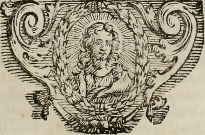 An illustration from Conceptvs chronographicvs de concepta sacra Deipara : Septingentis Sacrae Scripturae, ss. patrum, ac rationum, nec non historiarum, symbolorum, antiquitatum, et anagrammatum suffragiis roboratus : ac totidem praefixis chronographicis, annum currentem prodentibus copiose instructus : occasione saeculi, hoc eodem anno septima vice absoluti, et celebrati, a patribus Benedictinis liberi, ac imperialis monasterii ad SS. Udalricum, & Afram, Augustae Vindelicorum, 1712, leaf 132
