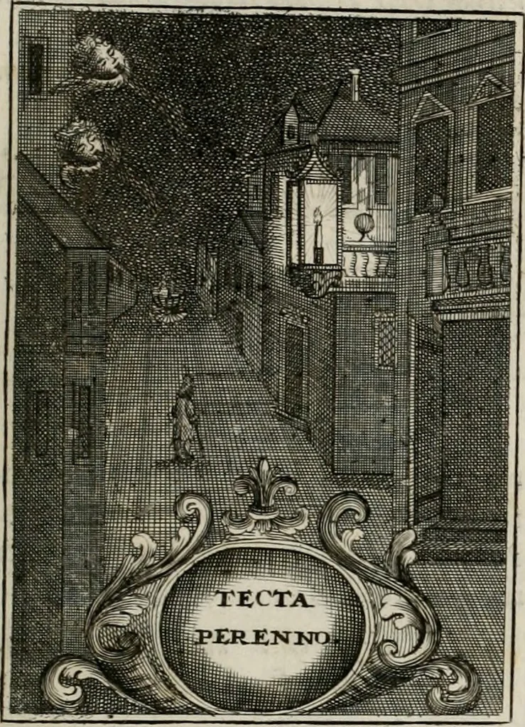 An illustration from Conceptvs chronographicvs de concepta sacra Deipara : Septingentis Sacrae Scripturae, ss. patrum, ac rationum, nec non historiarum, symbolorum, antiquitatum, et anagrammatum suffragiis roboratus : ac totidem praefixis chronographicis, annum currentem prodentibus copiose instructus : occasione saeculi, hoc eodem anno septima vice absoluti, et celebrati, a patribus Benedictinis liberi, ac imperialis monasterii ad SS. Udalricum, & Afram, Augustae Vindelicorum, 1712, leaf 254