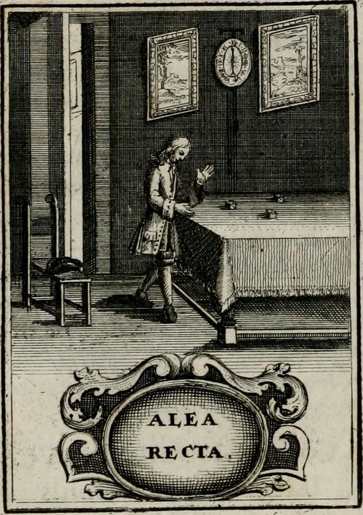 An illustration from Conceptvs chronographicvs de concepta sacra Deipara : Septingentis Sacrae Scripturae, ss. patrum, ac rationum, nec non historiarum, symbolorum, antiquitatum, et anagrammatum suffragiis roboratus : ac totidem praefixis chronographicis, annum currentem prodentibus copiose instructus : occasione saeculi, hoc eodem anno septima vice absoluti, et celebrati, a patribus Benedictinis liberi, ac imperialis monasterii ad SS. Udalricum, & Afram, Augustae Vindelicorum, 1712, leaf 345