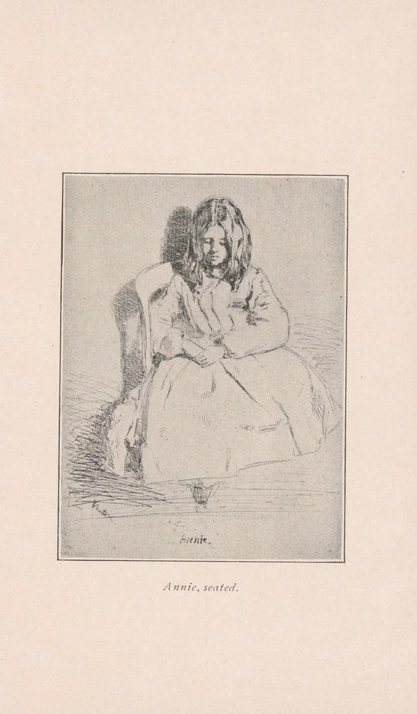An illustration from Concerning the etchings of Mr. Whistler, 1899, leaf 11