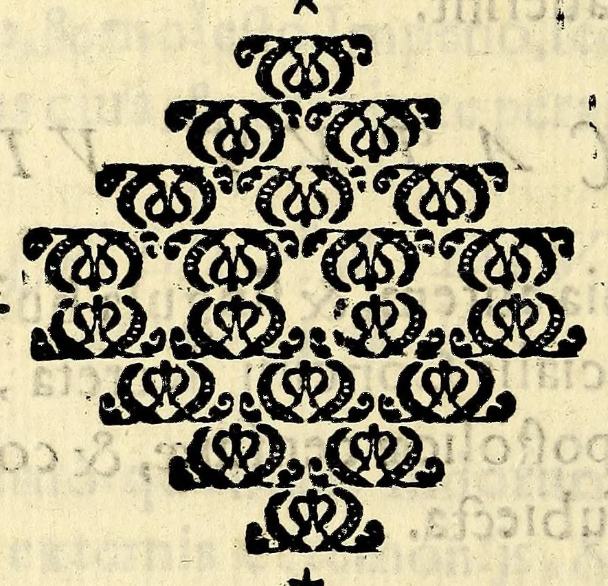 An illustration from Concilium Limense. Celebratum anno 1583. sub Gregorio XIII. Sum. Pont. auctoritate Sixti Quinti Pont. Max. approbatum., 1614, leaf 192