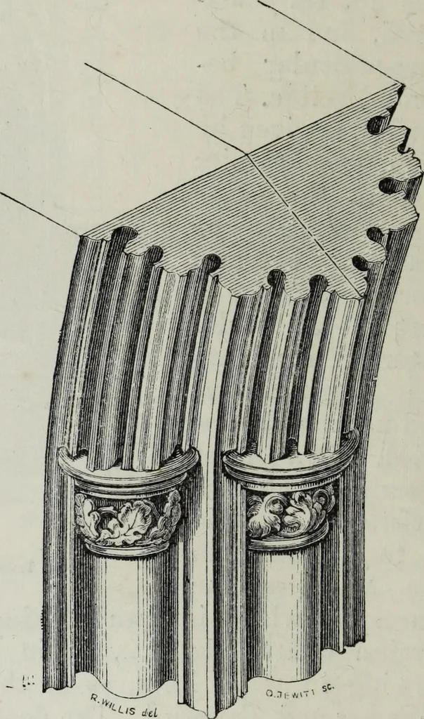 An illustration from A concise glossary of terms used in Grecian, Roman, Italian, and Gothic architecture, 1879, leaf 103