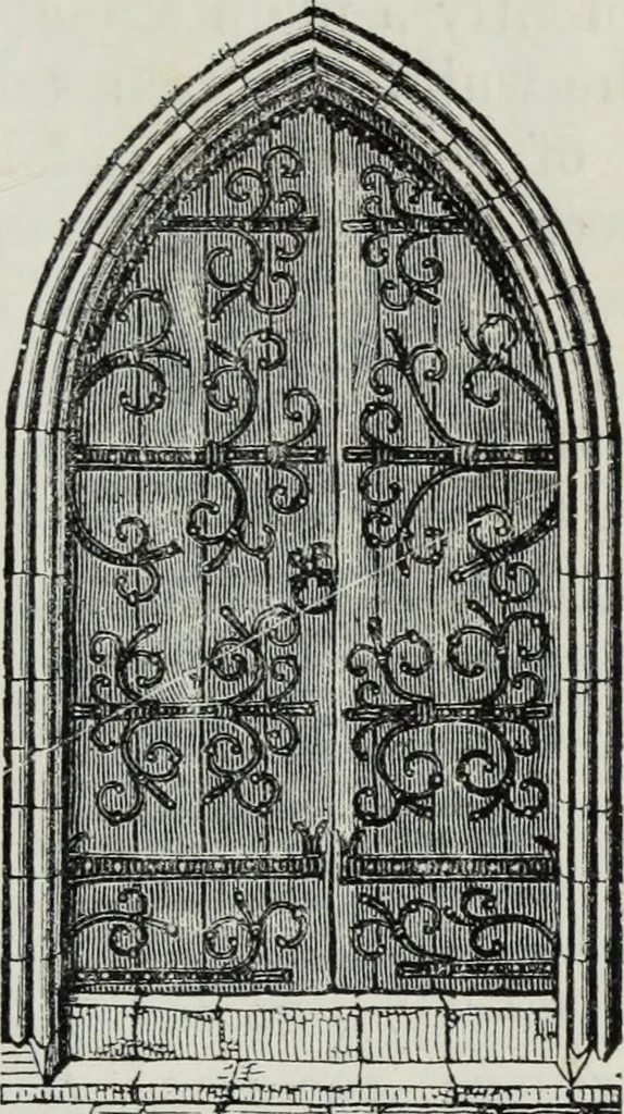 An illustration from A concise glossary of terms used in Grecian, Roman, Italian, and Gothic architecture, 1879, leaf 108