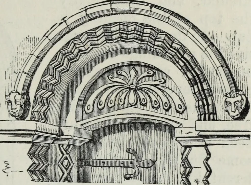 An illustration from A concise glossary of terms used in Grecian, Roman, Italian, and Gothic architecture, 1879, leaf 110