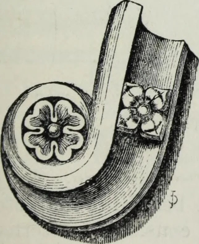 An illustration from A concise glossary of terms used in Grecian, Roman, Italian, and Gothic architecture, 1879, leaf 116