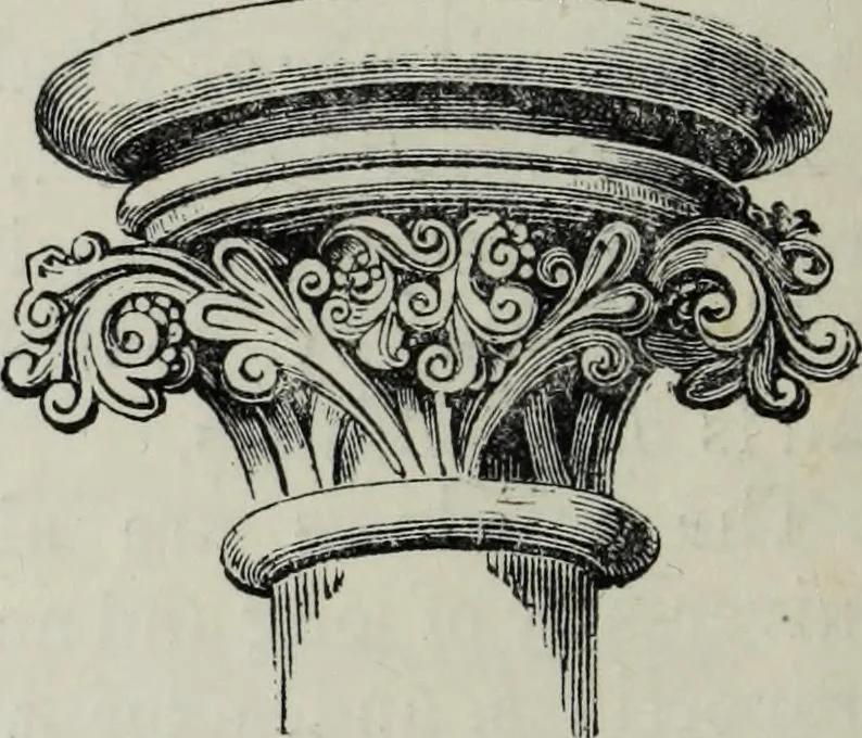 An illustration from A concise glossary of terms used in Grecian, Roman, Italian, and Gothic architecture, 1879, leaf 119