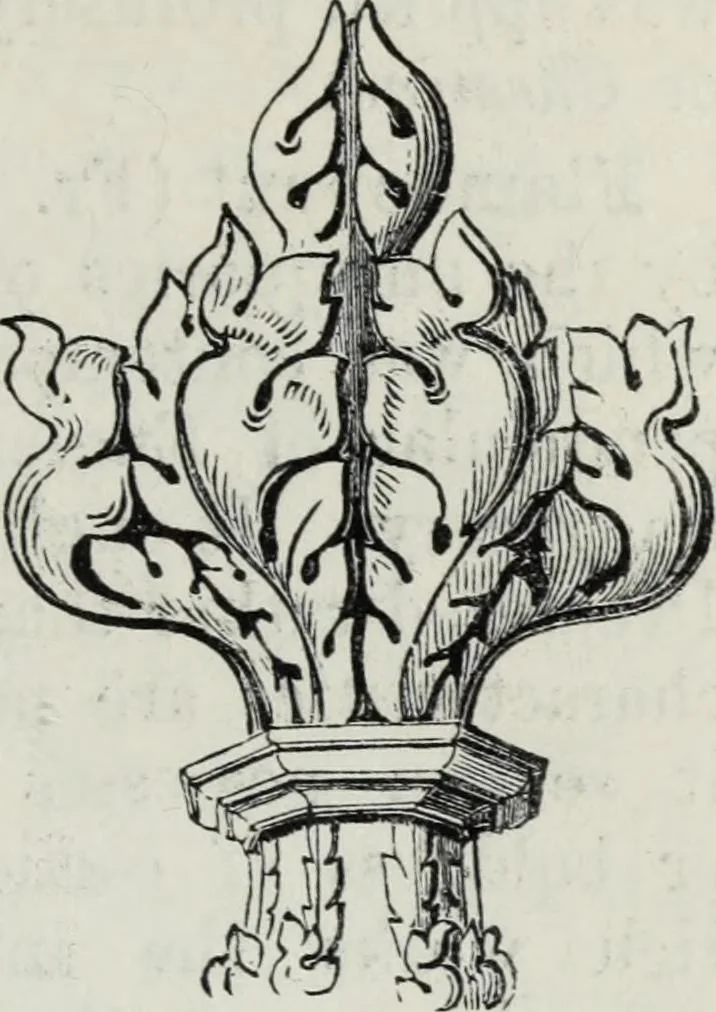 An illustration from A concise glossary of terms used in Grecian, Roman, Italian, and Gothic architecture, 1879, leaf 126
