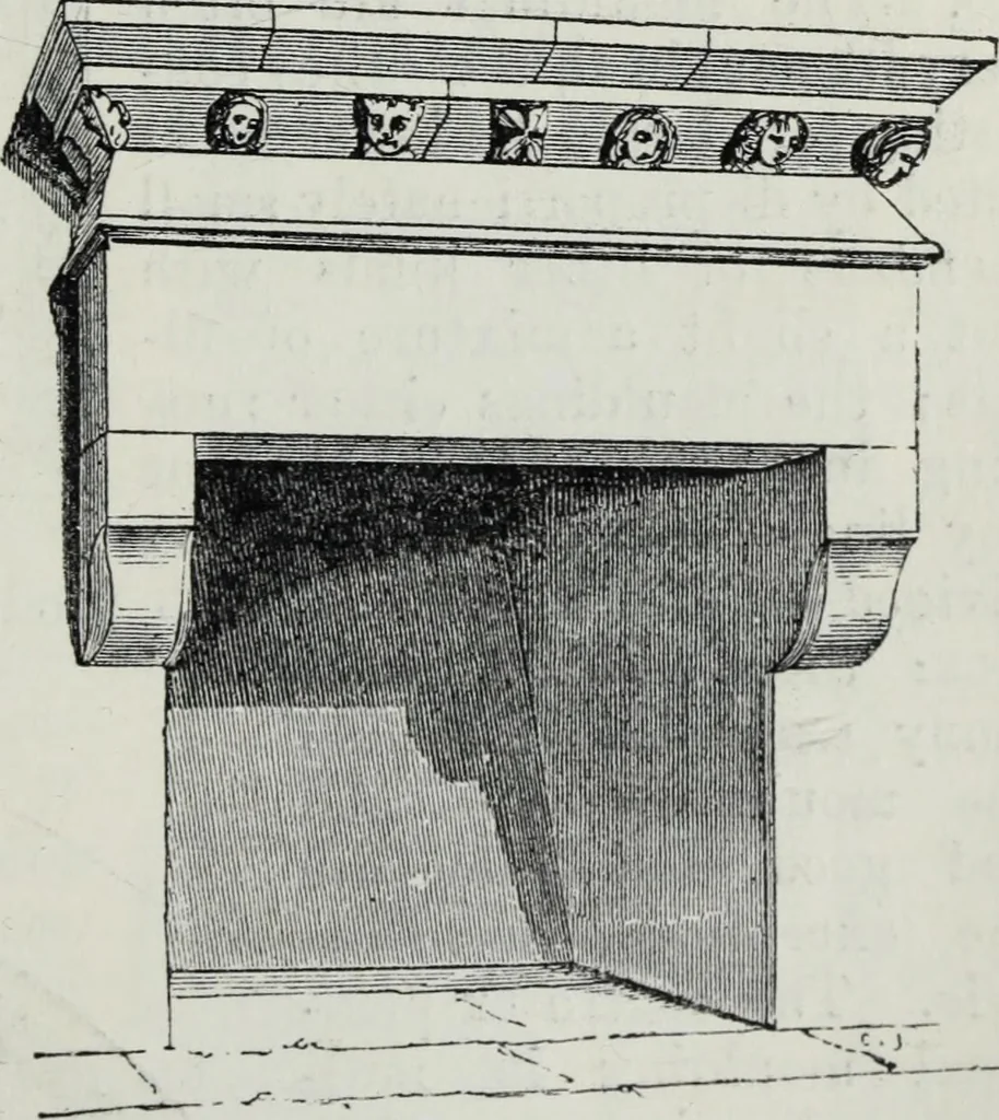 An illustration from A concise glossary of terms used in Grecian, Roman, Italian, and Gothic architecture, 1879, leaf 126