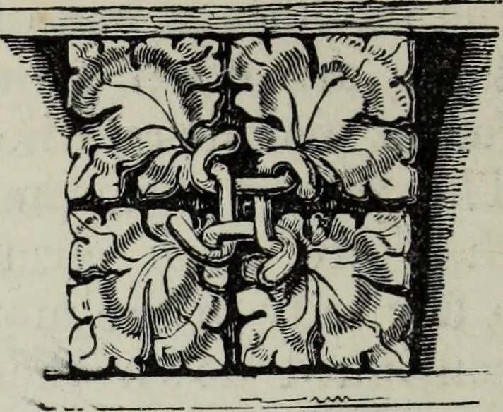 An illustration from A concise glossary of terms used in Grecian, Roman, Italian, and Gothic architecture, 1879, leaf 129