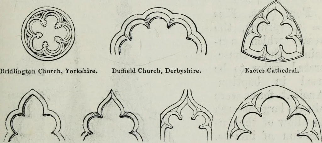 An illustration from A concise glossary of terms used in Grecian, Roman, Italian, and Gothic architecture, 1879, leaf 130