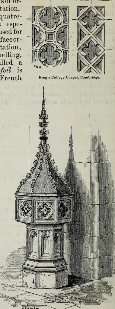 An illustration from A concise glossary of terms used in Grecian, Roman, Italian, and Gothic architecture, 1879, leaf 131