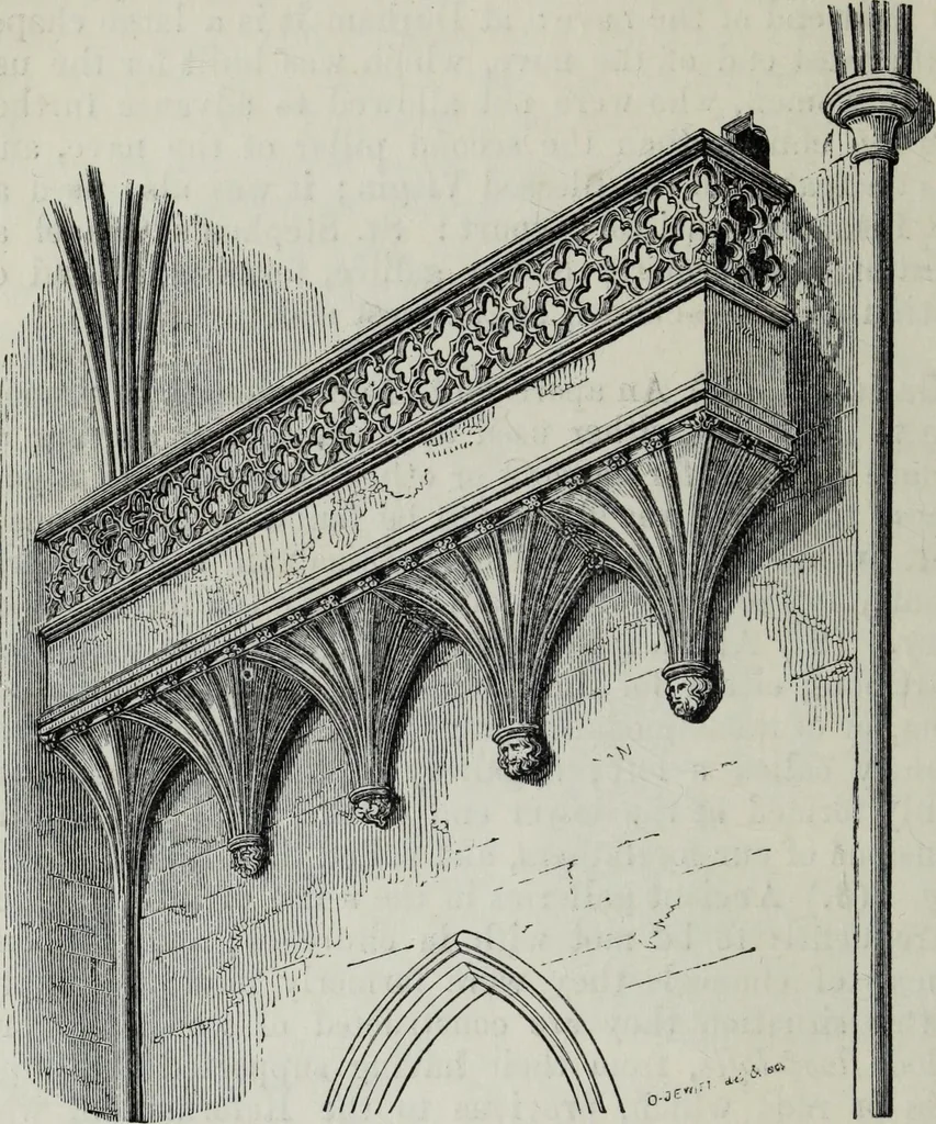 An illustration from A concise glossary of terms used in Grecian, Roman, Italian, and Gothic architecture, 1879, leaf 137