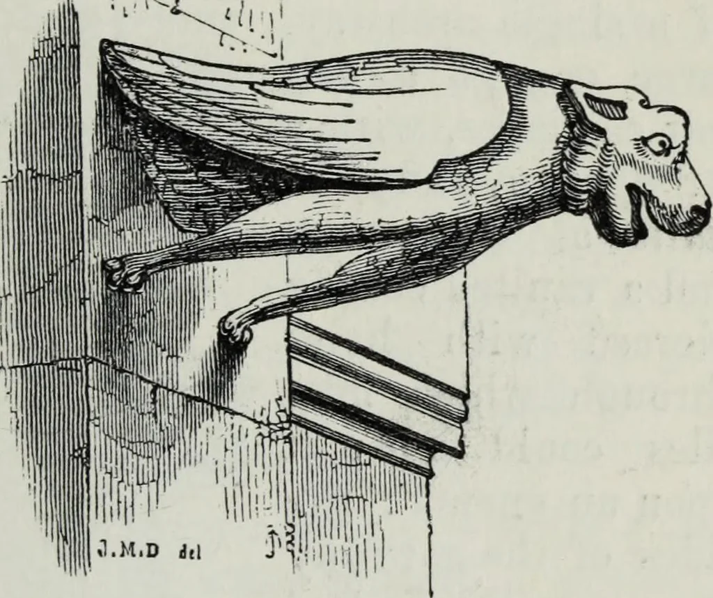 An illustration from A concise glossary of terms used in Grecian, Roman, Italian, and Gothic architecture, 1879, leaf 138