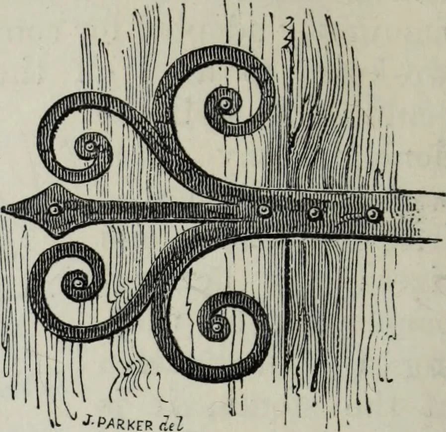 An illustration from A concise glossary of terms used in Grecian, Roman, Italian, and Gothic architecture, 1879, leaf 145