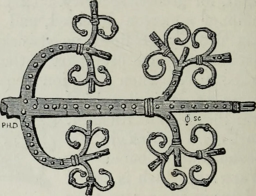 An illustration from A concise glossary of terms used in Grecian, Roman, Italian, and Gothic architecture, 1879, leaf 145
